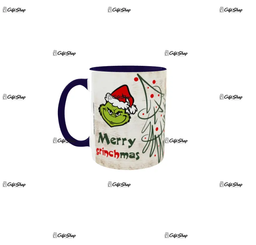 Merry grinchmas, cana din ceramica, 330ml, model cgs1802